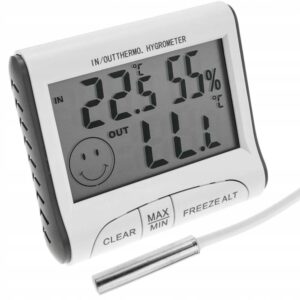 Vderstation - hygrometer med extern sensor