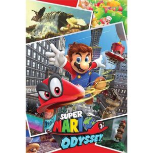 Poster - SUPER MARIO ODYSSEY (COLLAGE)