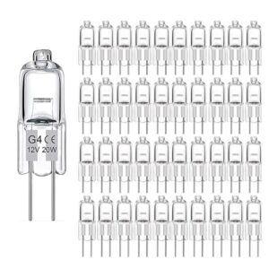 10-Pack G4 Halogenlampor 20W 12V – Varmvitt Ljus för Optimal Belysning