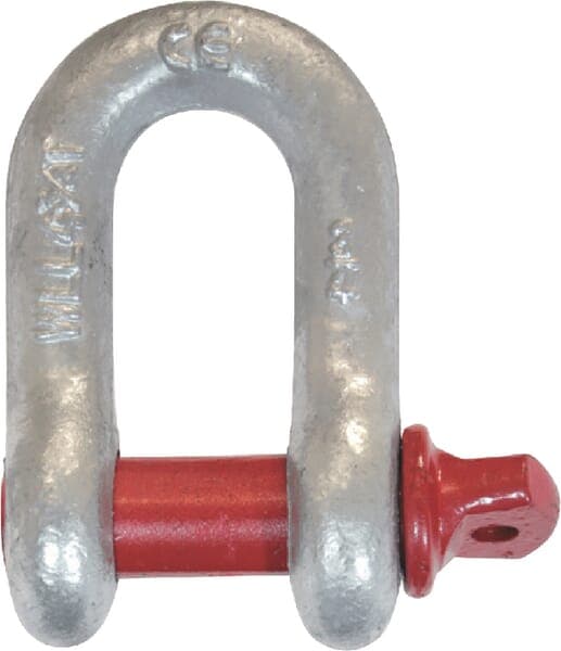 Rak D-schackel, 1/2" 2000 kg FSH12