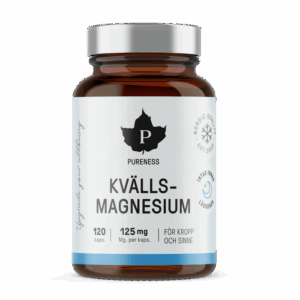 Kvllsmagnesium 120 kapslar Pureness