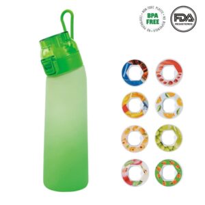 OBOSOE Air-Up Luftvattenflaska 700ml –8 Smakkapslar | Sockerfri & Aromatisk | Gradient med Suprör