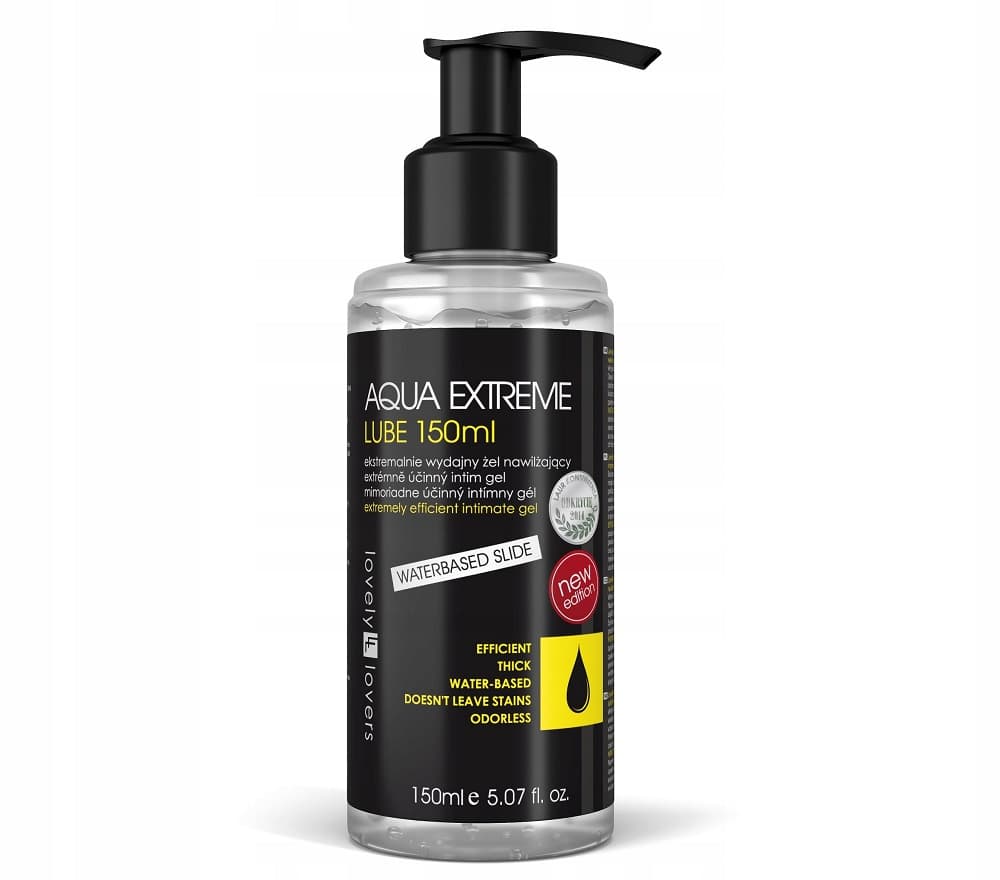 Passion Aqua Extreme Lube – Intimt vattenbaserat gel, 150ml