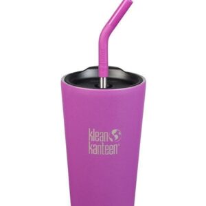 KLEAN KANTEEN INSULATED TUMBLER 473 ML, termosmugg med lock och sugrör