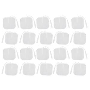 20st/påse 5x 5cm Tens elektroddynor för TENS Massager Fysioterapimaskin