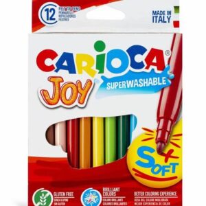 Pyssel Pennor 40614 Carioca 12-Pack Tuschpennor Soft tip
