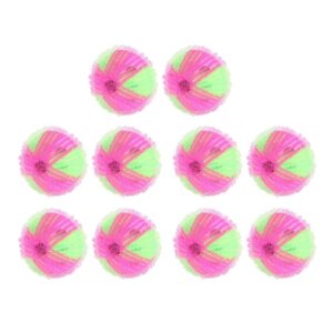 10 st Pet Hrborttagningsbollar Bra rengringskraft teranvndbart nylonmaterial Tvttmaskin Hrfngare fr hushllstvtt S