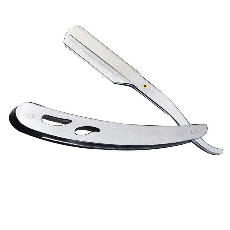 Rakkniv med 10 Blad - Rostfritt Stl - Silver
