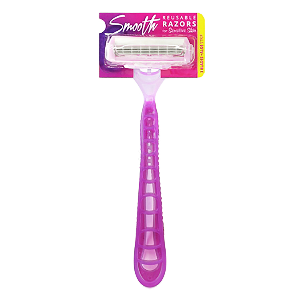 12-pack Rakhyvlar 3-blad fr kvinnor, Rakblad