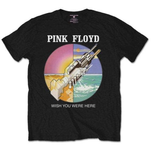 Pink Floyd Unisex vuxen Wish You Were Here Circle T-Shirt