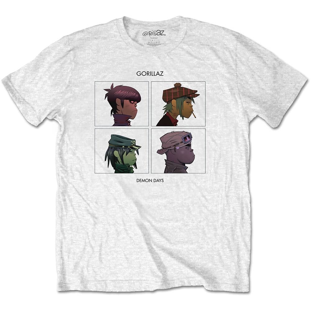 Gorillaz Unisex T-Shirt: Demon Days (Medium)