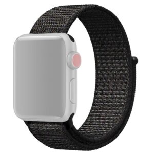 Nylonarmband Apple Watch 42/44/45/49 mm Svart