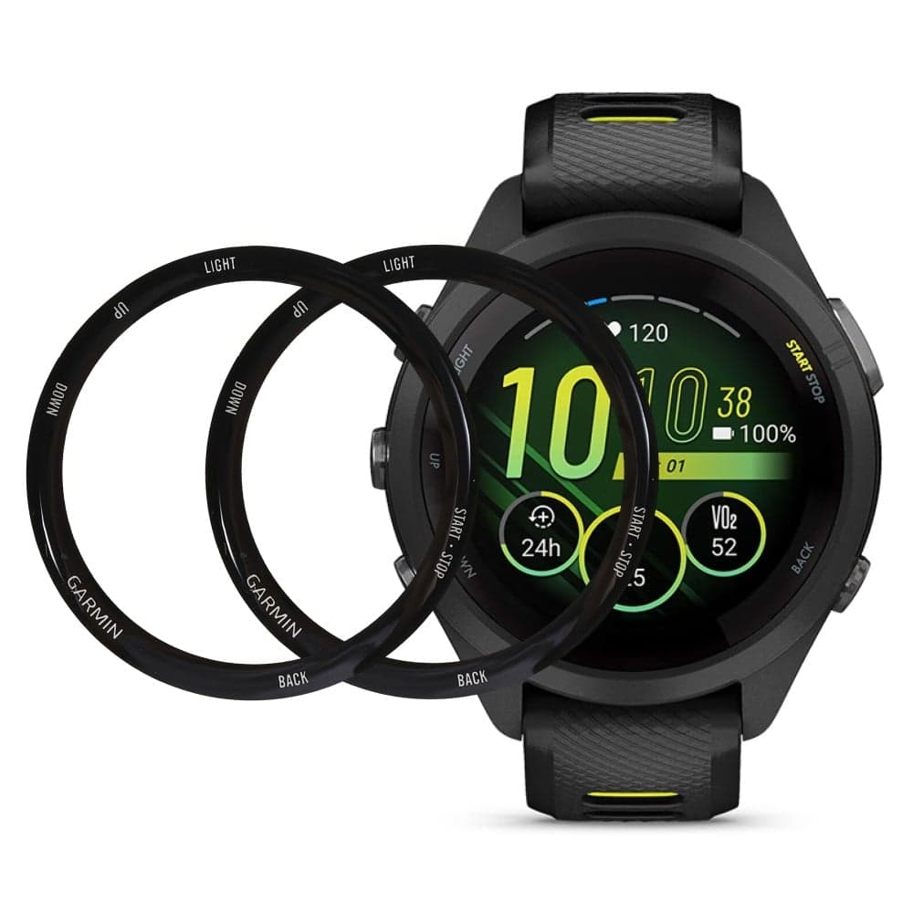 2Pcs Garmin Forerunner 265 clear curved screen protector