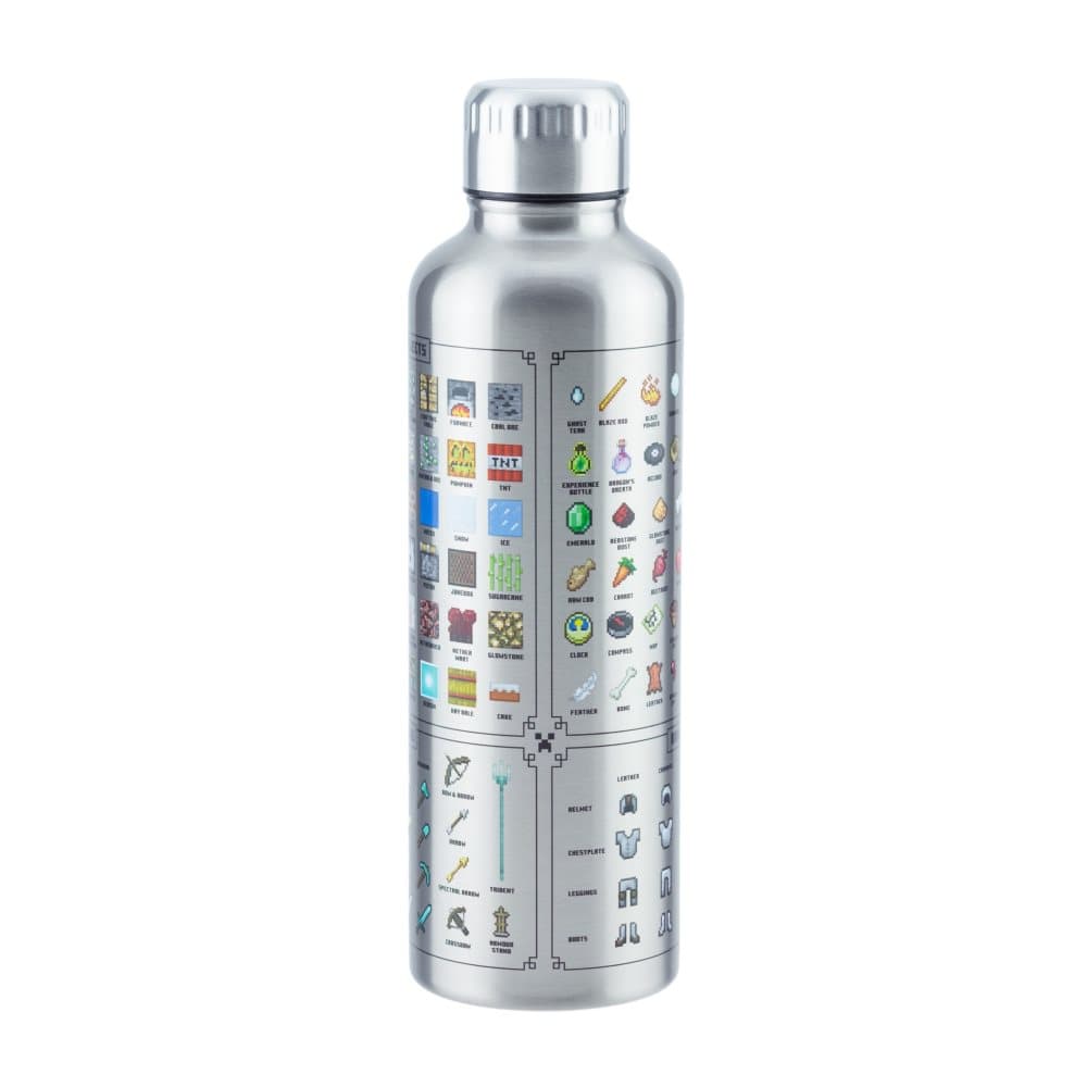 Paladone Minecraft Metal Water Bottle - Merchandise