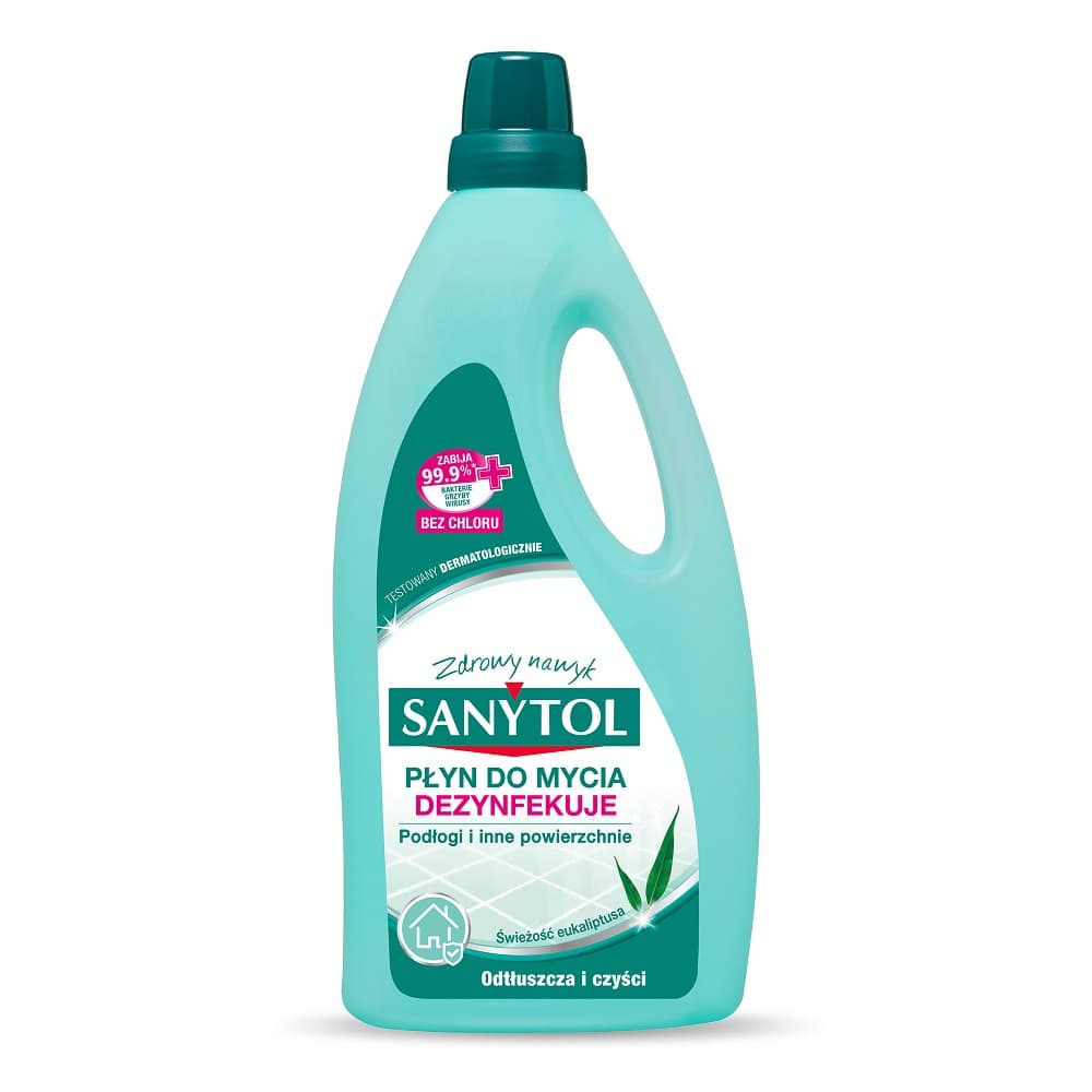 Sanytol Universellt Rengöringsmedel för Golv med Eukalyptusdoft, 1000 ml