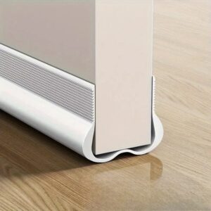 OBOSOE 1-4pcs Dörrtätning / Dragstoppare 93cm PVC Vattentät Ljudisolerad Tålig Dörrlist för Inomhus/Utomhus