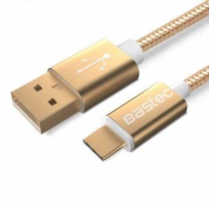 USB Type C kabel Universal, för laddning av mobiltelefoner, surfplattor mm, 2 meter (Blå)