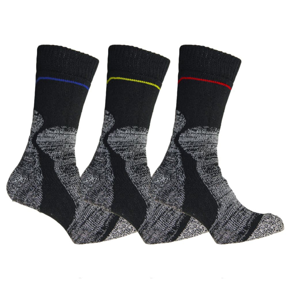 Simply Essentials Heavy Duty Fusion Power Work Socks fr mn (3 st)