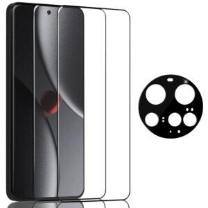2-Pack Xiaomi 15 Ultra Skärmskydd & 1-Pack linsskydd - Härdat Glas 9H - Super kvalitet 3D