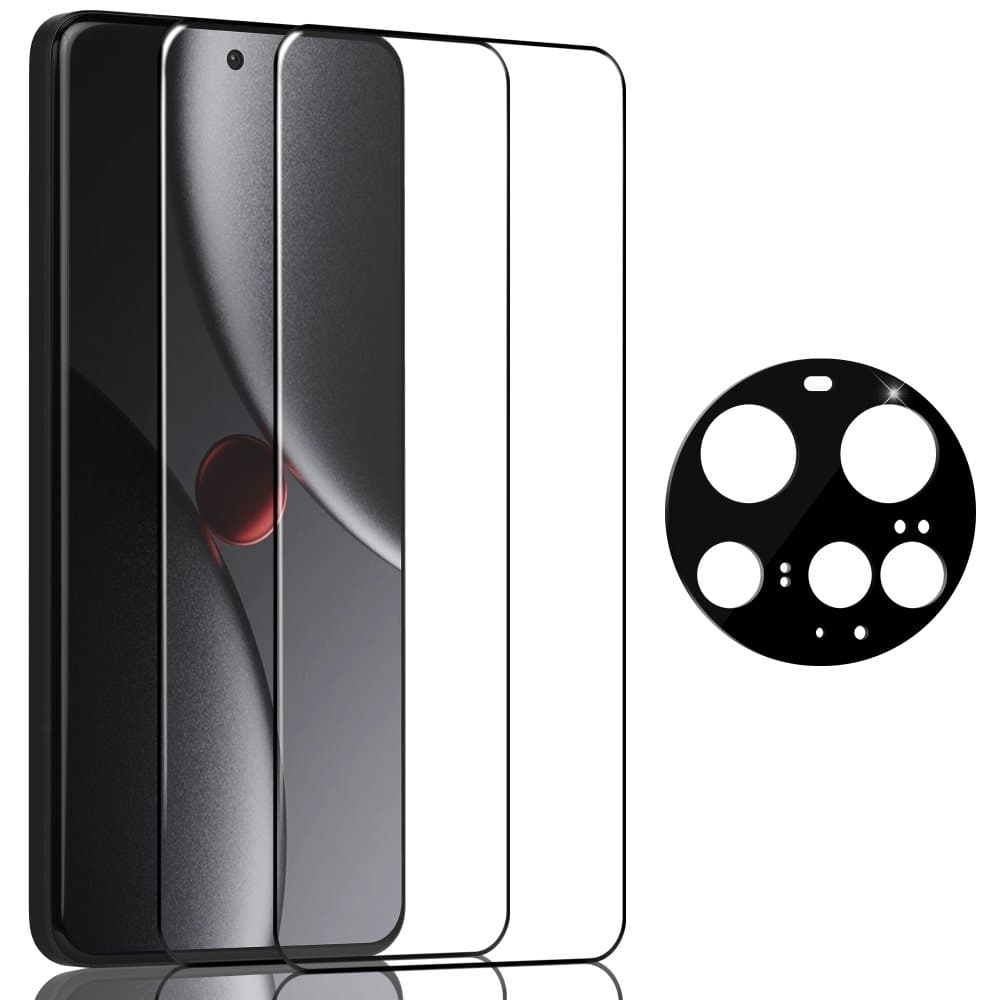2-Pack Xiaomi 15 Ultra Skärmskydd & 1-Pack linsskydd - Härdat Glas 9H - Super kvalitet 3D