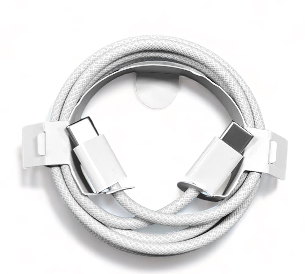Original Apple USB-C Laddningskabel - 2m (15/16/17 PRO PLUS MAX AIR)