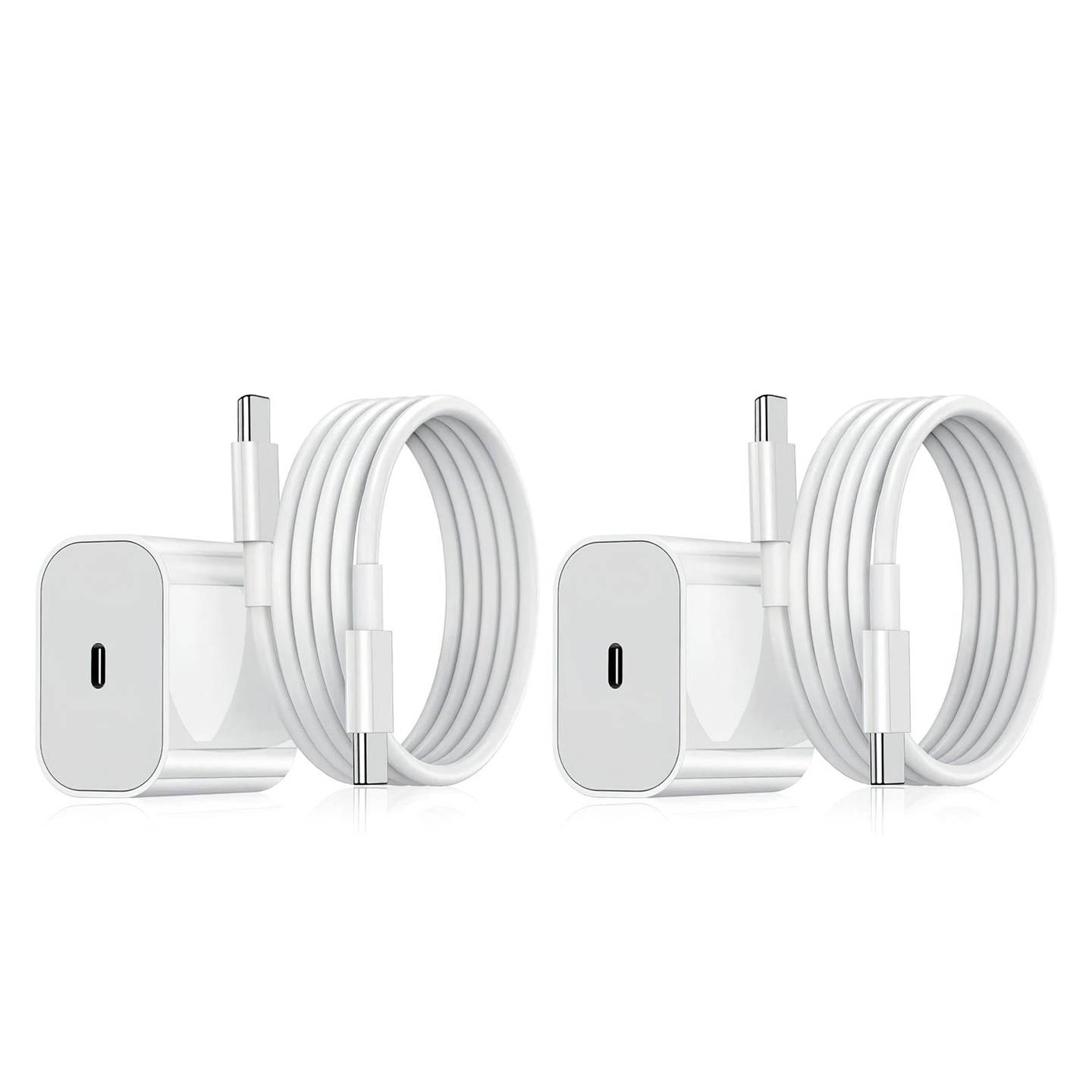 2-Pack - Laddare för Samsung 25W Adapter+Kabel USB-C Snabbladdare