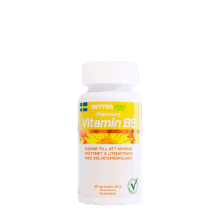 Premium Vitamin B5 60 kapslar