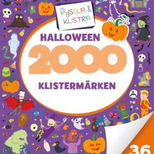 2000 klistermärken. Halloween