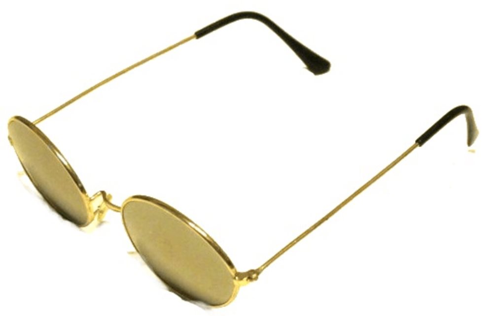 Oval spegel solglasögon