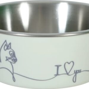 Zolux ZOLUX LOVE halkskyddad kattskål färg beige 400ML