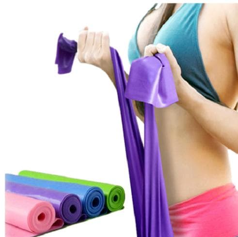 Träningsband-Gummiband för stretching och mångsidig