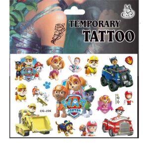 Paw patrol tatueringar - 17st - Barn tatueringar