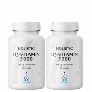 2 x D3-vitamin 5000 IE 90 kapslar