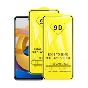 2-PACK, 9D Skärmskydd Xiaomi 11T PRO 5G, Härdat Glas