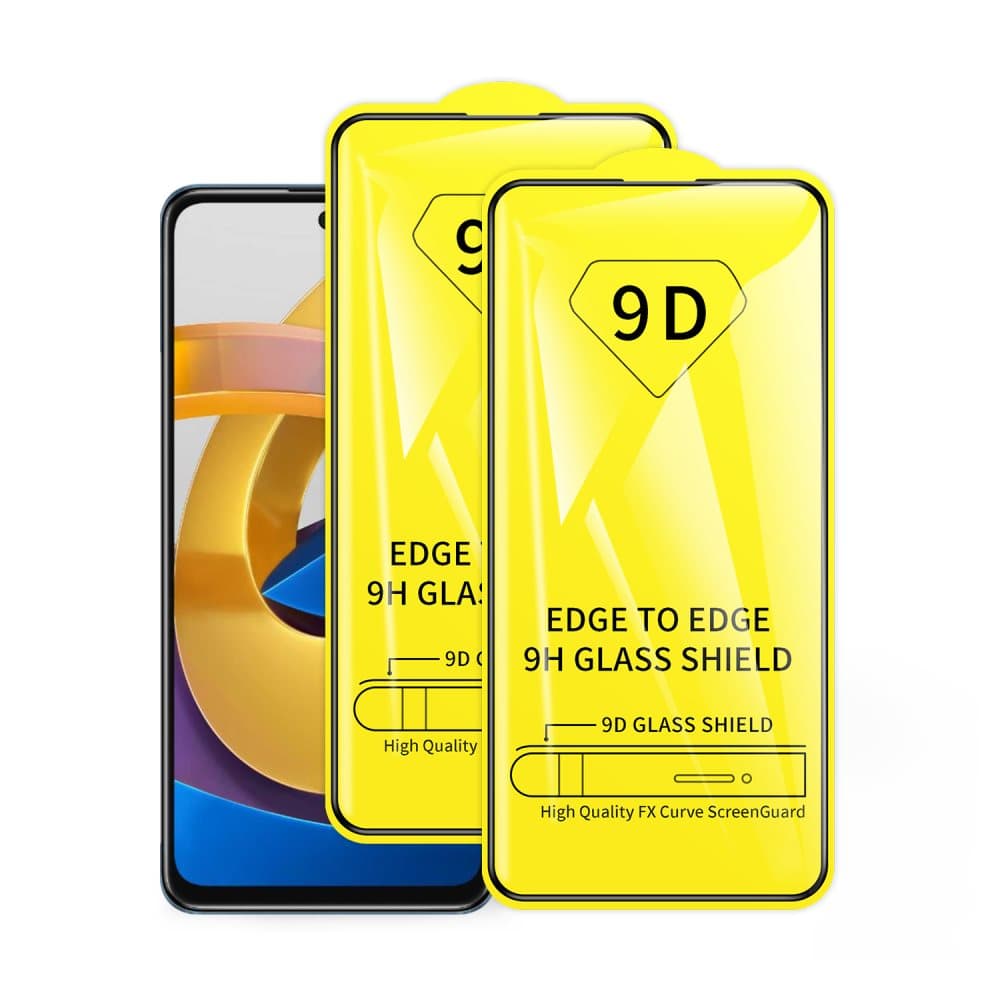2-PACK, 9D Skärmskydd Xiaomi 11T PRO 5G, Härdat Glas