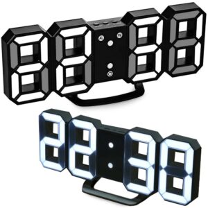 Väckarklocka med LED & Termometer - Klocka
