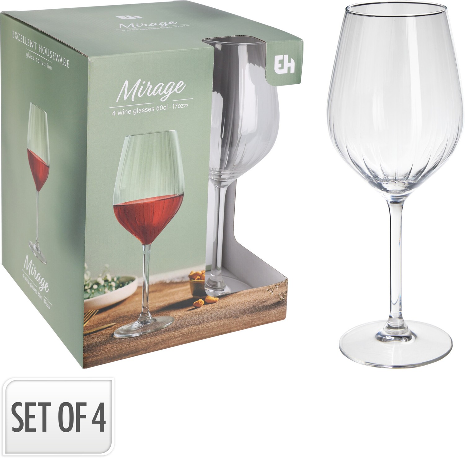 Vinglas Rödvinsglas 4-pack 50 cl