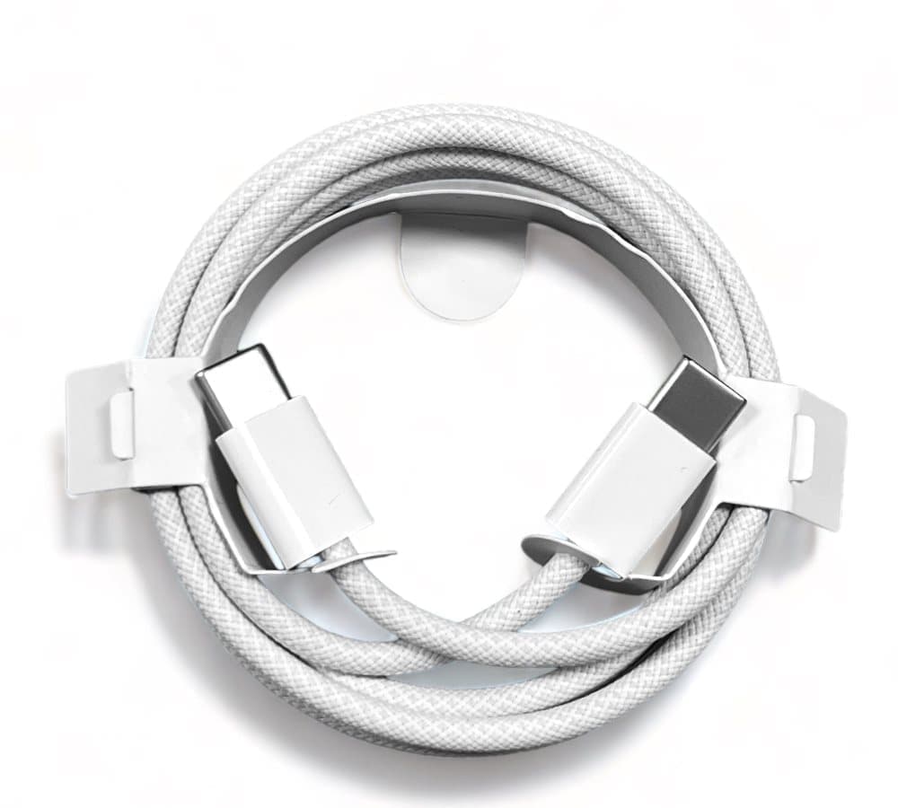 Original Apple USB-C Laddningskabel - 2m (15/16/17 PRO PLUS MAX AIR)