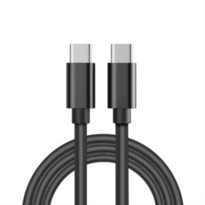 2-Pack Samsung Galaxy S25/S24 Laddare USB-C till USB-C Kabel- 2M - Ladd & Sync - Svart