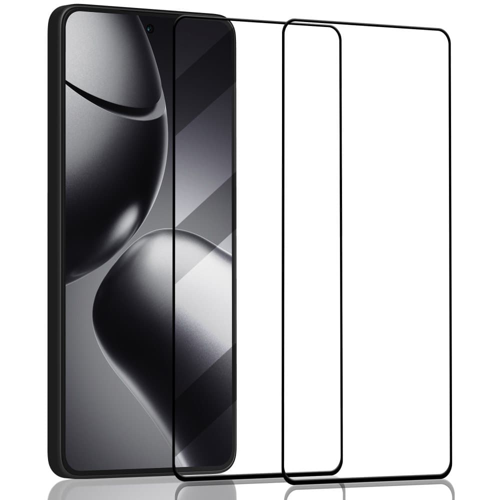 2-Pack Xiaomi Redmi Note 14 Pro Skärmskydd - Härdat Glas 9H - Super kvalitet 3D