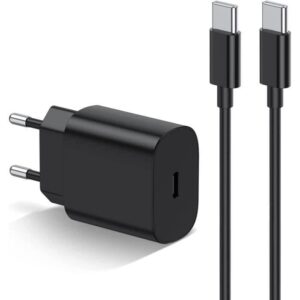 Laddare - Samsung 25W - USB-C - Kompatibel med Galaxy S22/S21 - Snabbladdning