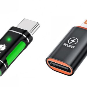NÖRDIC non-MFI Lightning till USB adapter kit 2-pack