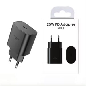 2-Pack Strmadapter till Samsung - USB-C 25W Adapter Snabbladdning
