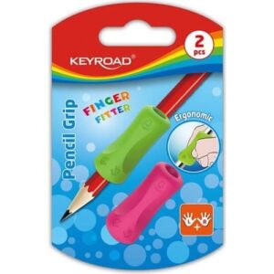 Keyroad UNIVERSAL ERASER PENCIL GRIP 2 PCS KEYROAD BLISTER