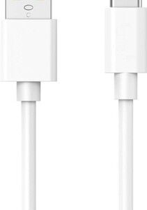 Laddsladd till iPhone 15 16 USB till USB-C Kabel Vit 1 meter