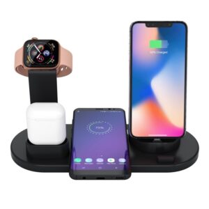 Laddningsstation fr Mobil, Apple Watch & AirPods - Induktion