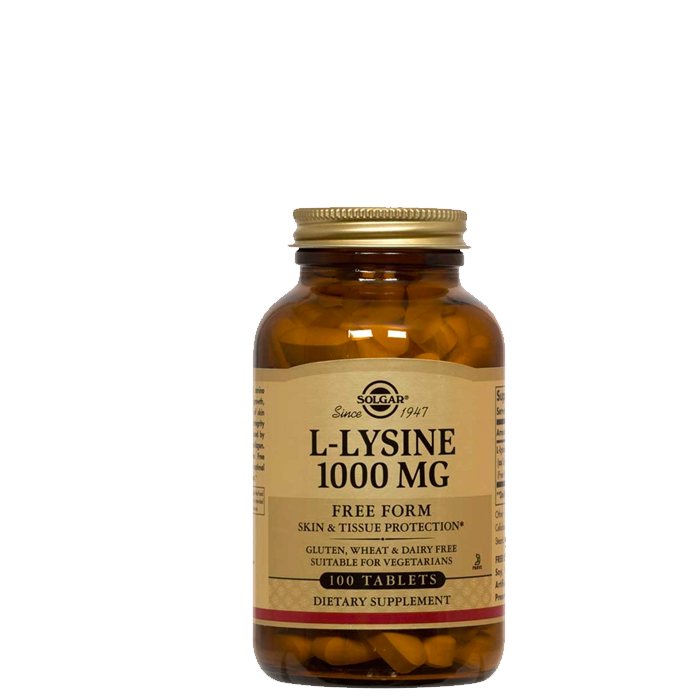L-lysine 1000 mg 100 tabletter