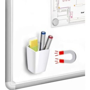 Pennhållare för whiteboard Cep Gloss, magnetisk, vit