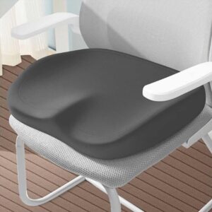 OBOSOE Ergonomisk Sittkudde i Memory Foam – Svanskota & Ischias Smärtlindring, Komfortabel För Kontorsstol, Bil, Hem