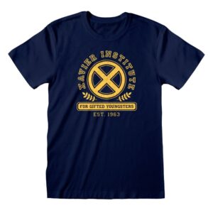 X-Men Unisex Xavier Institute Badge T-Shirt fr vuxna